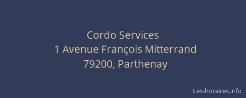 Cordo Services