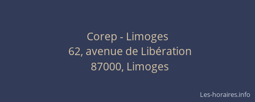 Corep - Limoges