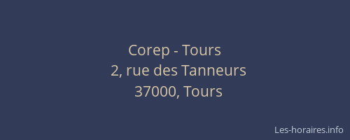 Corep - Tours