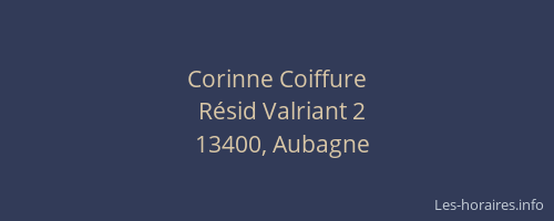 Corinne Coiffure