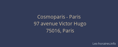 Cosmoparis - Paris