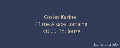 Costes Karine