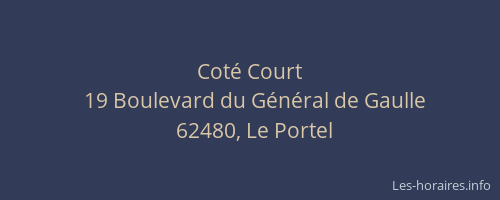 Coté Court
