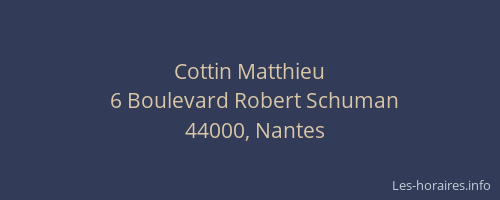 Cottin Matthieu