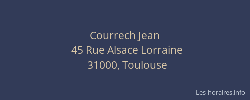 Courrech Jean