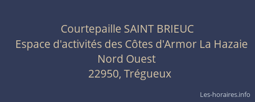 Courtepaille SAINT BRIEUC