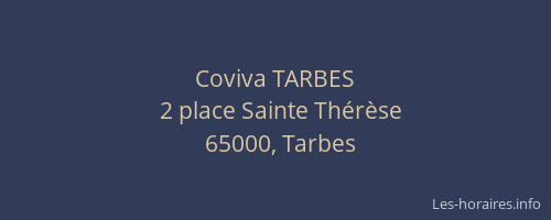 Coviva TARBES