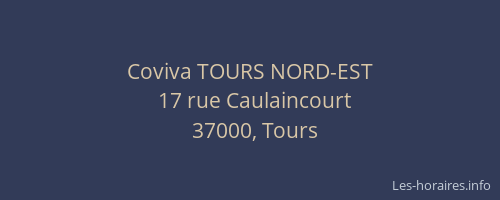 Coviva TOURS NORD-EST