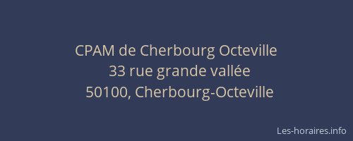 CPAM de Cherbourg Octeville