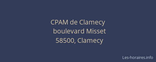 CPAM de Clamecy