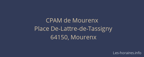 CPAM de Mourenx