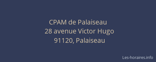 CPAM de Palaiseau