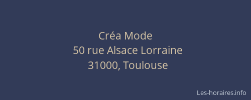 Créa Mode