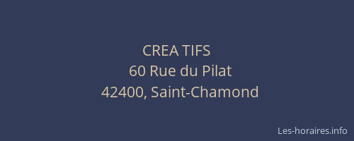 CREA TIFS