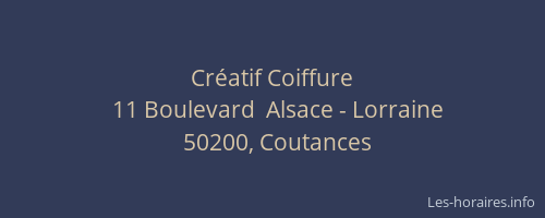 Créatif Coiffure