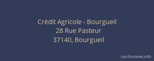 Crédit Agricole - Bourgueil