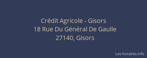 Crédit Agricole - Gisors
