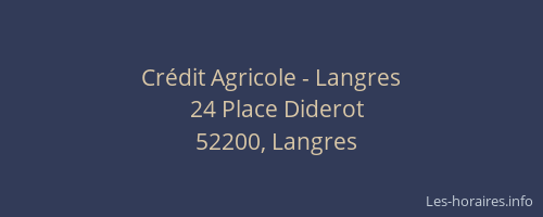Crédit Agricole - Langres