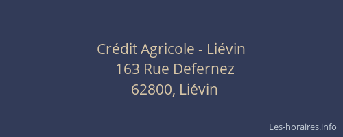 Crédit Agricole - Liévin
