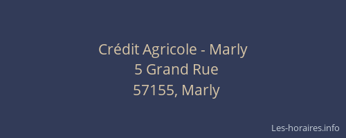 Crédit Agricole - Marly