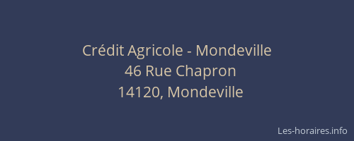 Crédit Agricole - Mondeville