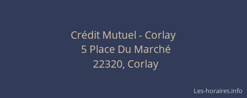 Crédit Mutuel - Corlay