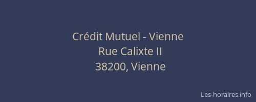 Crédit Mutuel - Vienne