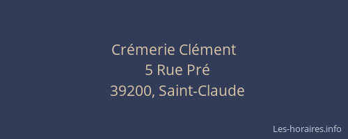 Crémerie Clément