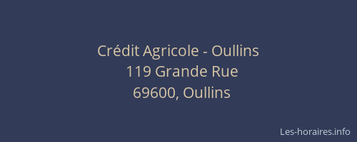 Crédit Agricole - Oullins