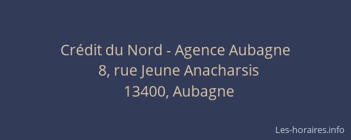 Crédit du Nord - Agence Aubagne