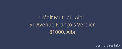 Crédit Mutuel - Albi