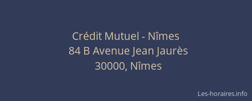 Crédit Mutuel - Nîmes