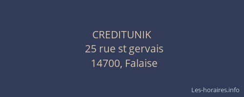 CREDITUNIK