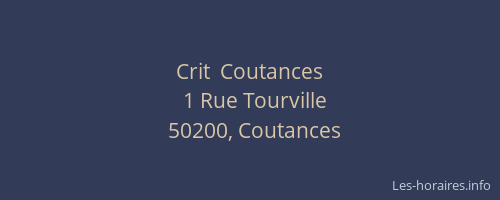 Crit  Coutances