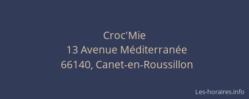 Croc'Mie