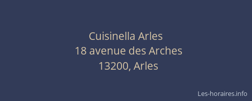 Cuisinella Arles