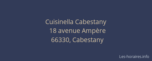 Cuisinella Cabestany