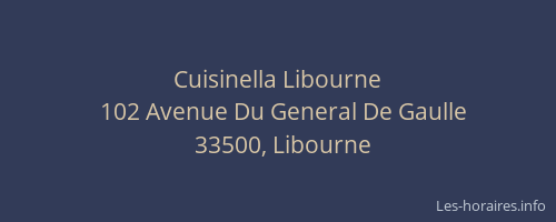 Cuisinella Libourne