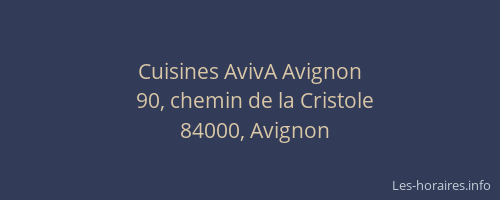 Cuisines AvivA Avignon