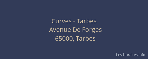 Curves - Tarbes