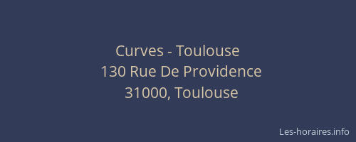 Curves - Toulouse