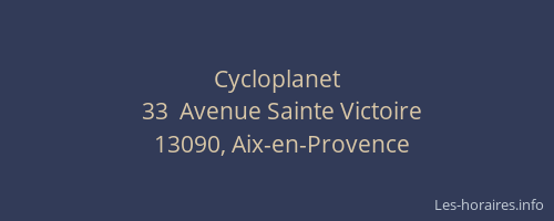 Cycloplanet