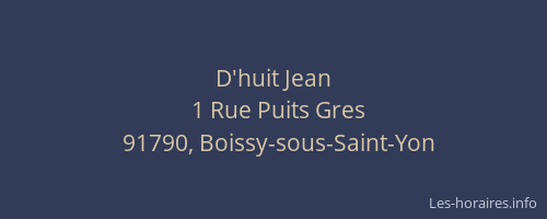 D'huit Jean