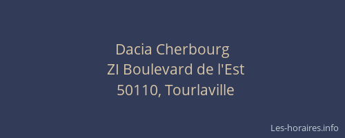 Dacia Cherbourg