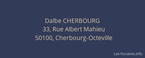 Dalbe CHERBOURG