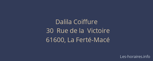 Dalila Coiffure
