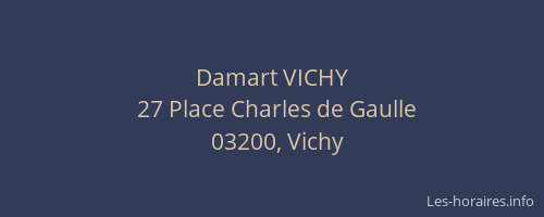 Damart VICHY