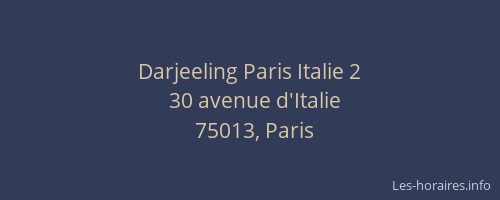 Darjeeling Paris Italie 2