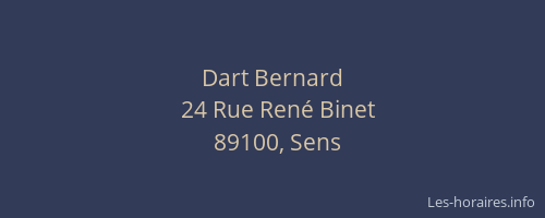 Dart Bernard