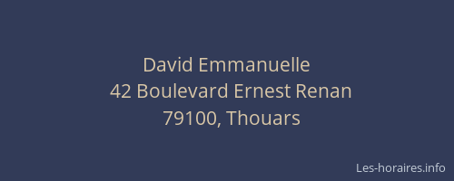 David Emmanuelle